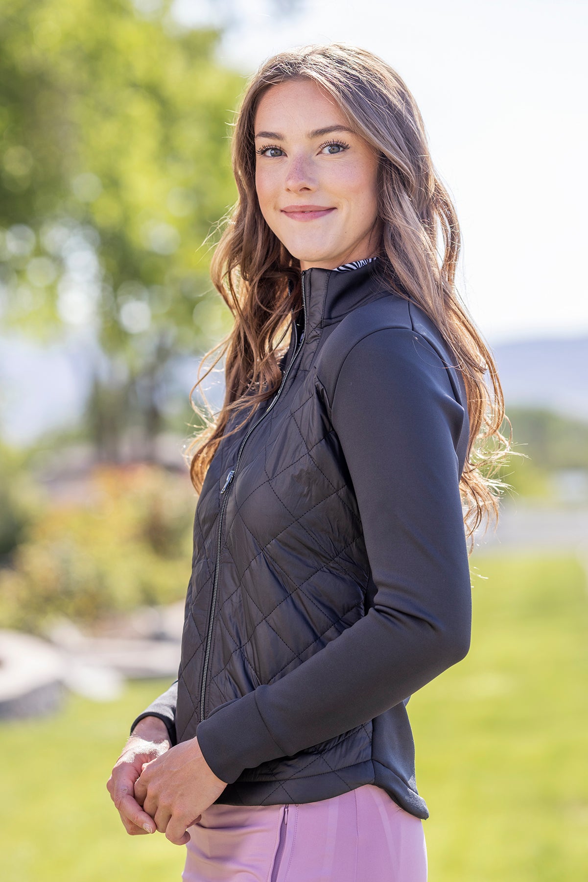 Kastel Denmark Quilted Jacket Black