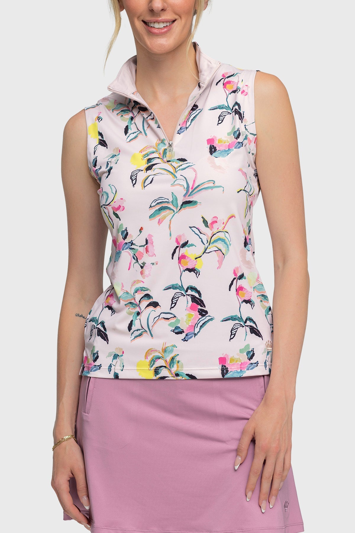 Kastel Denmark Sleeveless Tank Coral Garden