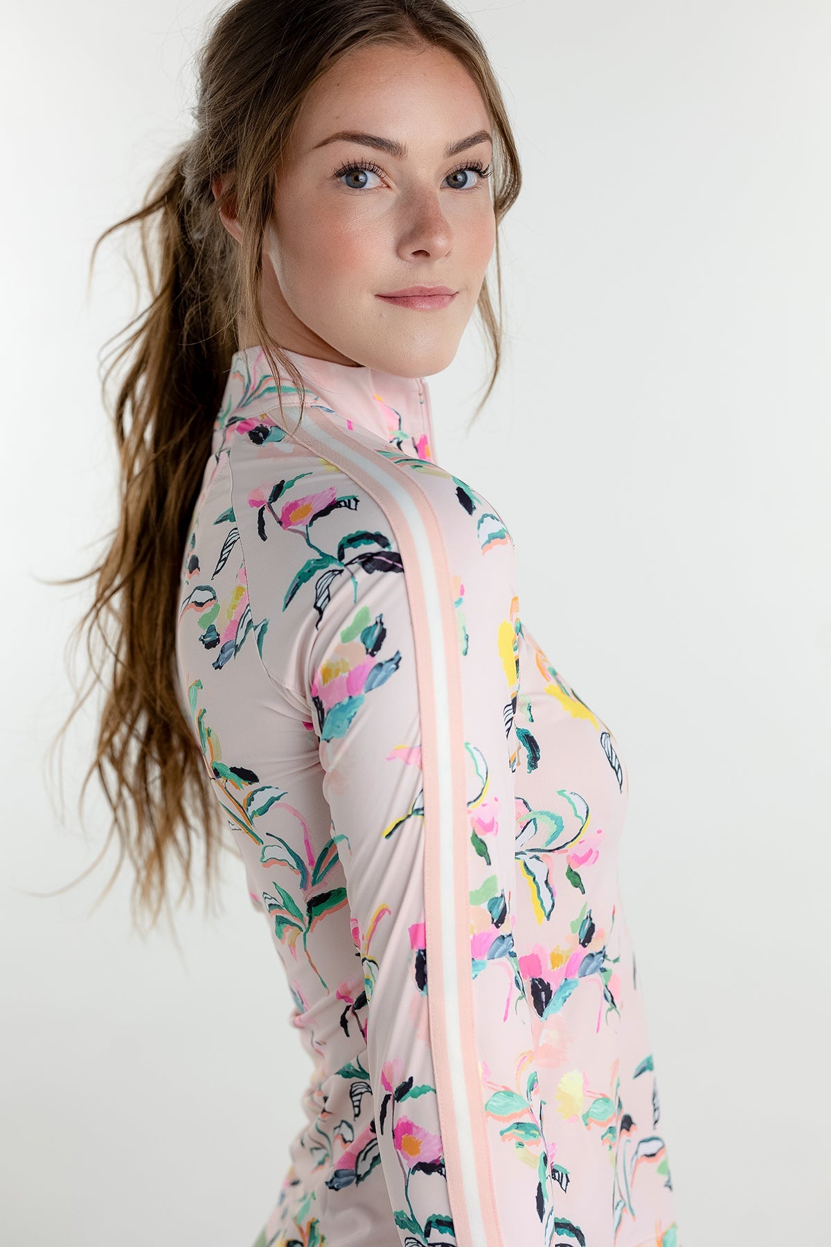 Kastel Denmark Long Sleeve Coral Garden Blooms