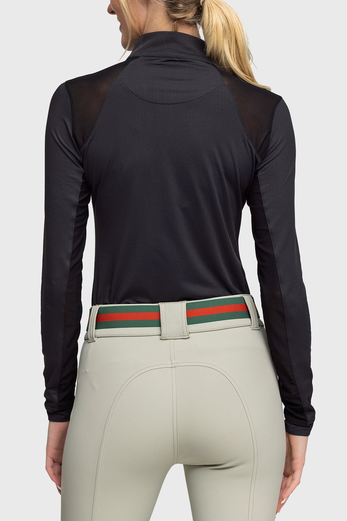 Kastel Denmark Long Sleeve Black Mesh Shoulder