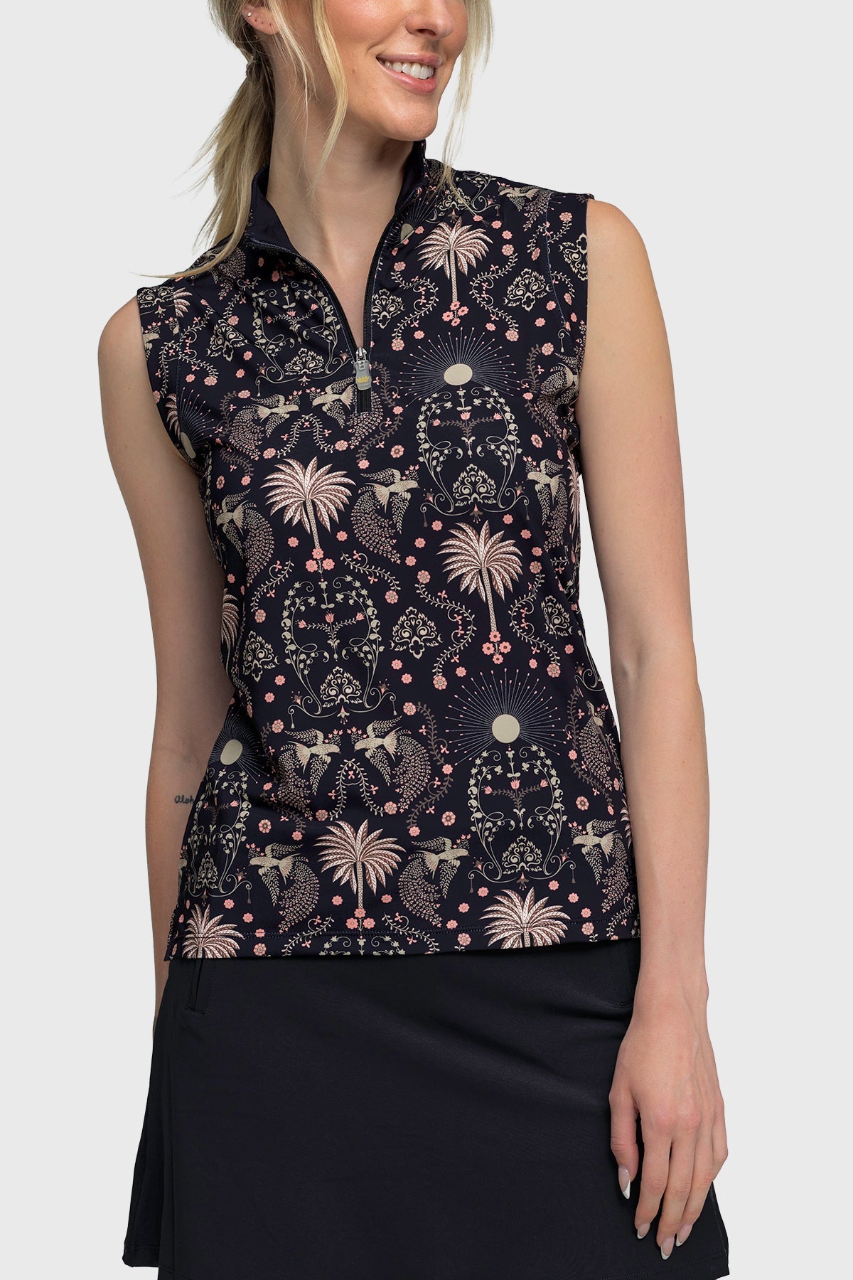 Kastel Denmark Sleeveless Black Regal Palm