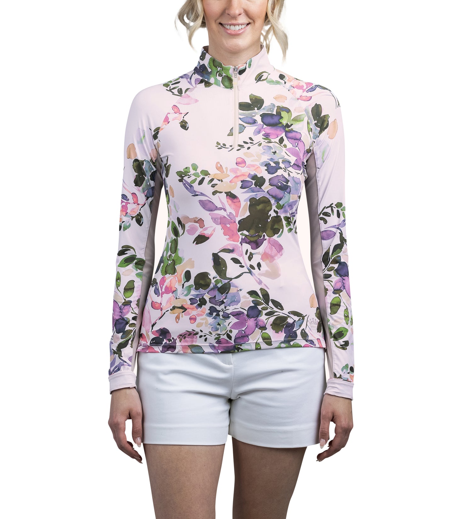 Lilac Watercolour Long Sleeve