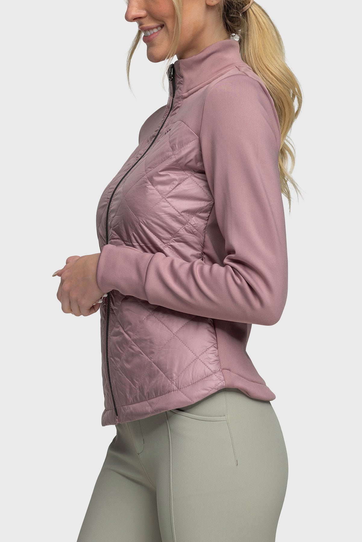 Kastel Denmark Quilted Jacket Dusty Mauve