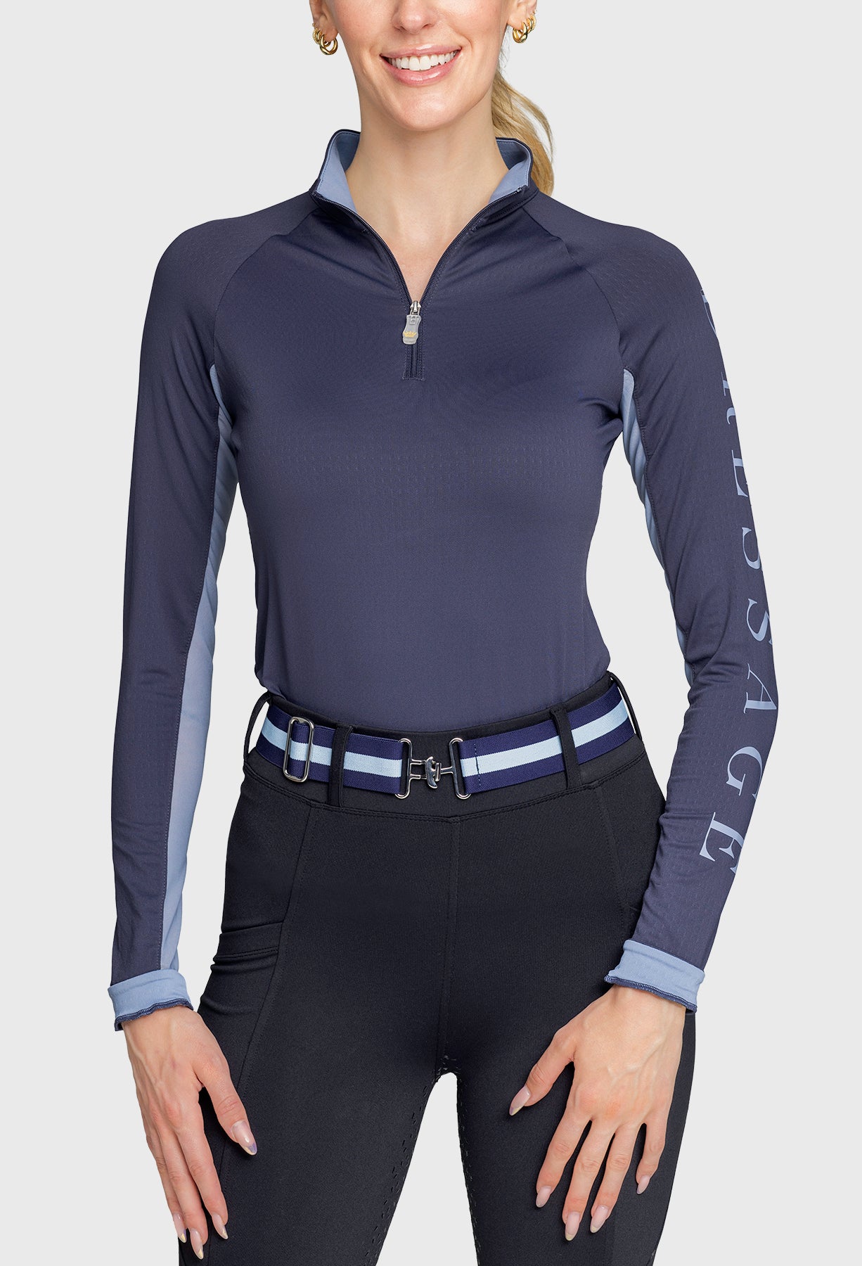 Kastel Denmark Long Sleeve Navy Dressage
