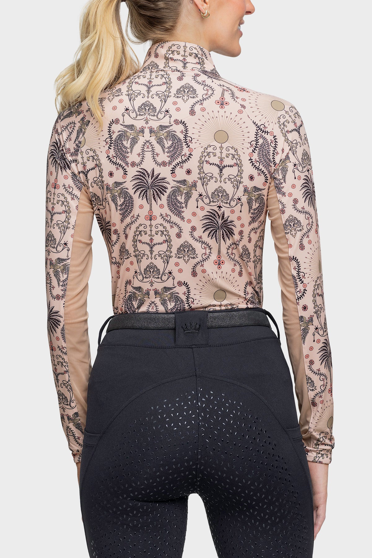 Kastel Denmark Long Sleeve Coral Regal Palm
