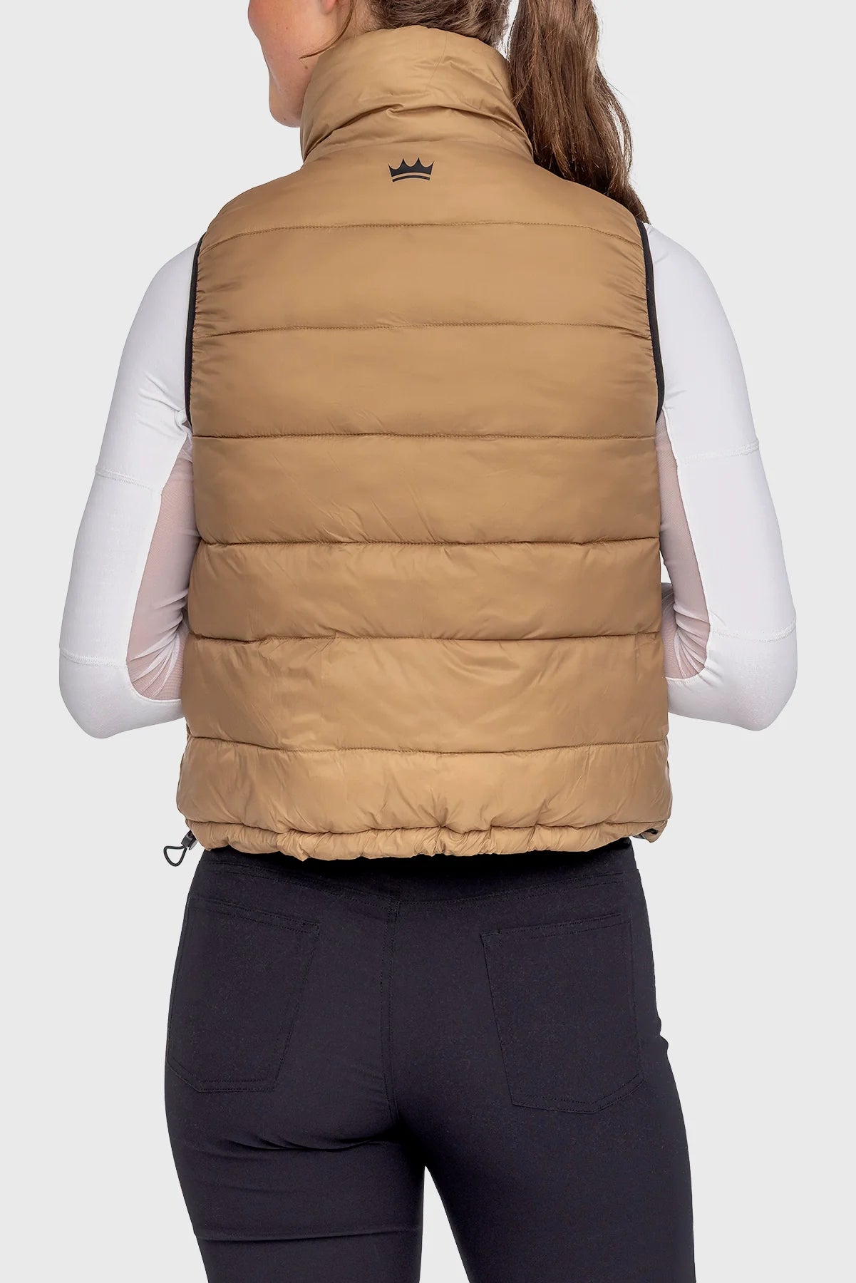 Kastel Denmark Camel & Slate Reversible Puffer Vest