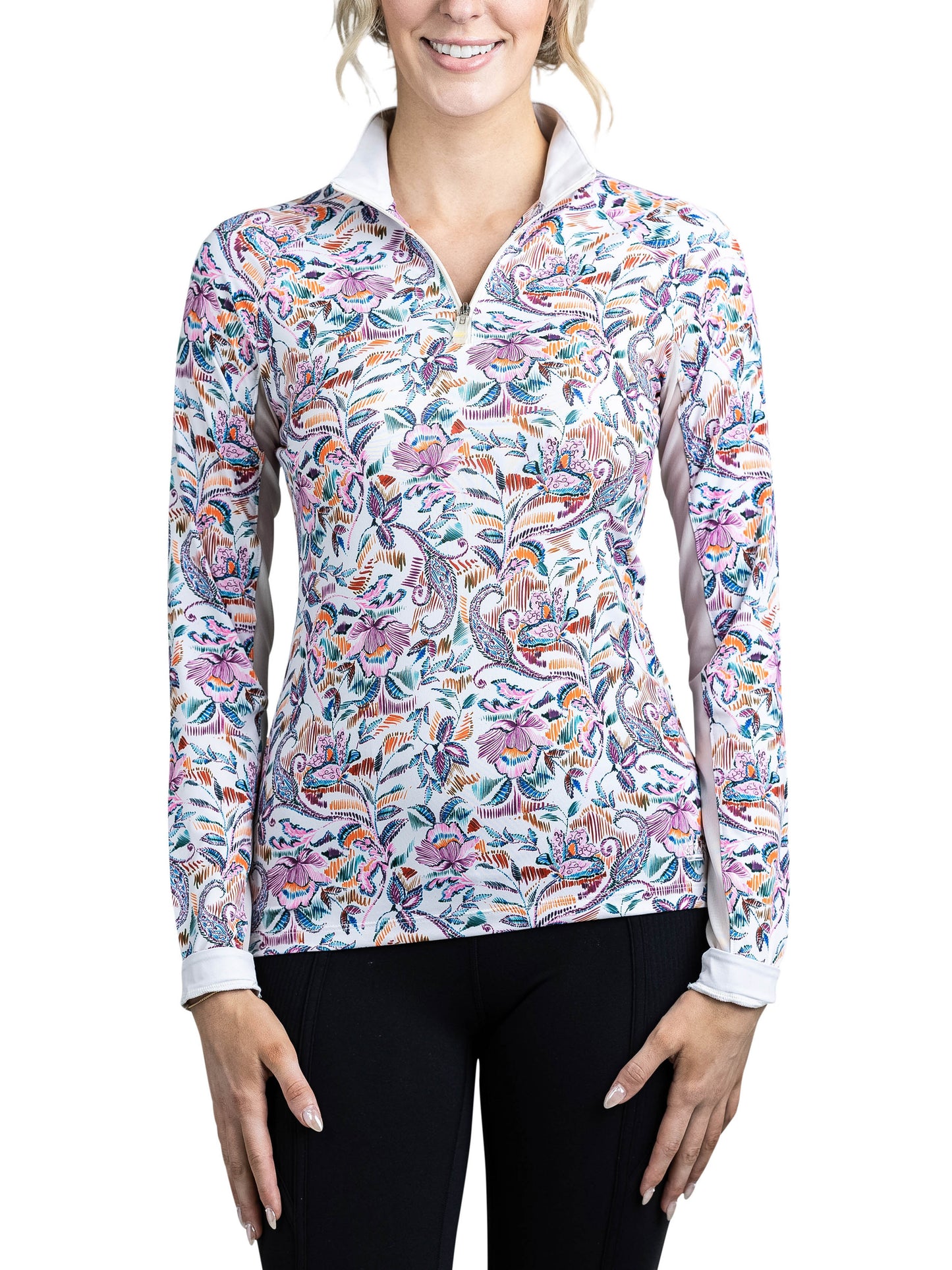 Long Sleeve Parisian Floral