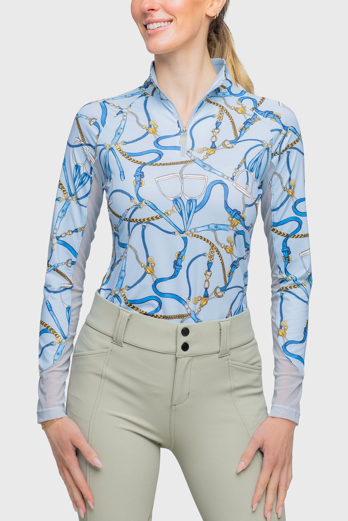Kastel Denmark Long Sleeve Robin's Egg Belts