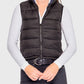 Kastel Denmark Navy and Black Reversible Quilted Puffer Vest