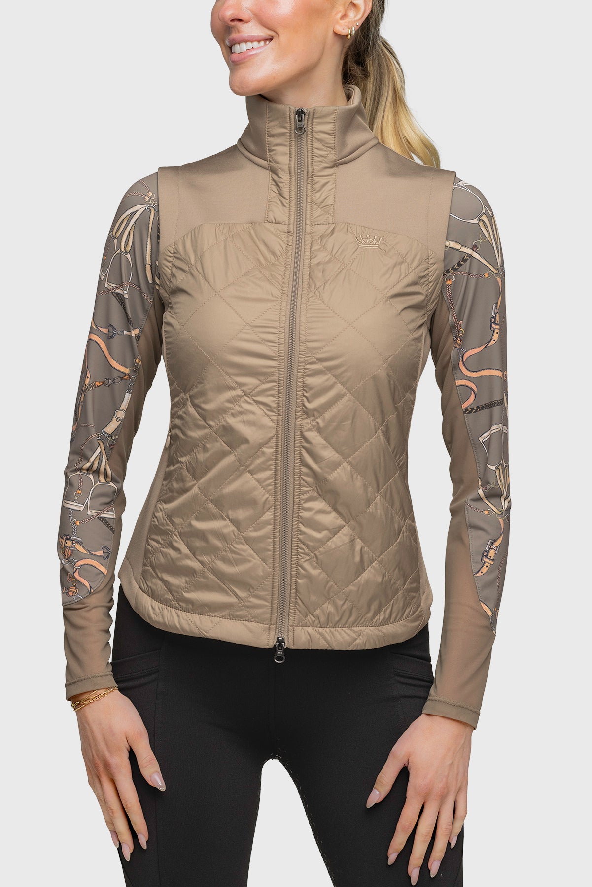 Kastel Denmark Quilted Vest Desert