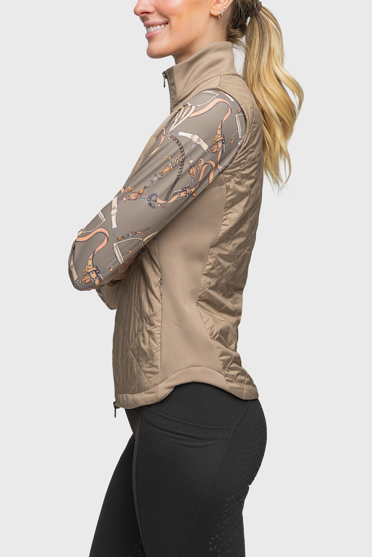 Kastel Denmark Quilted Vest Desert