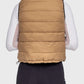 Kastel Denmark Camel & Slate Reversible Puffer Vest
