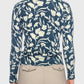 Kastel Denmark Sailor Blue French Tulip Crewneck Sweater