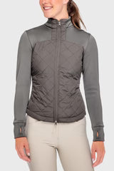Kastel Denmark Slate Quilted Full Zip Jacket